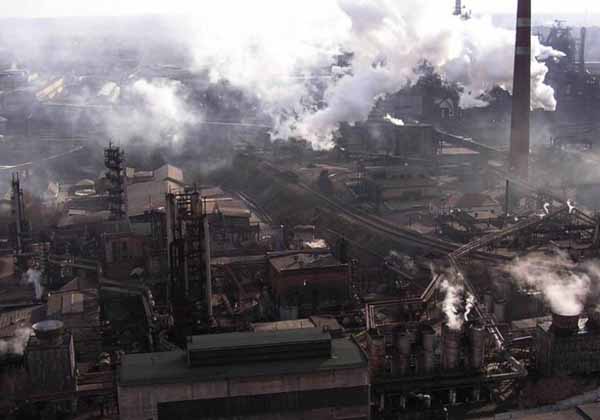 Image - The Alchevsk Metallurgical Complex (aerial view).